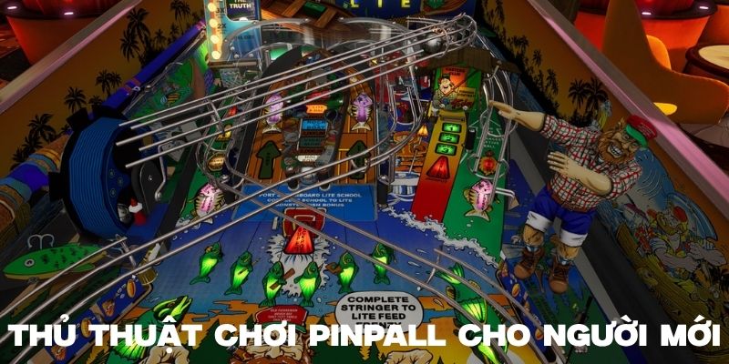 Người mới chơi pinpall cần áp dụng những chiến thuật ghi điểm