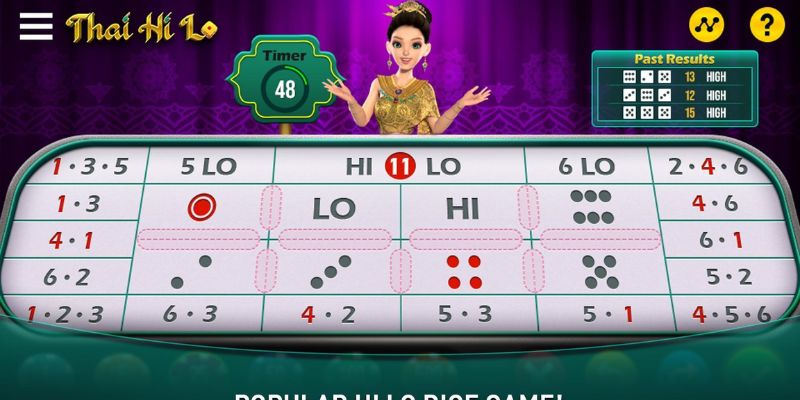 Cách tính về tỷ lệ trả thưởng và xác xuất thắng trong trò chơi Thai-hilo